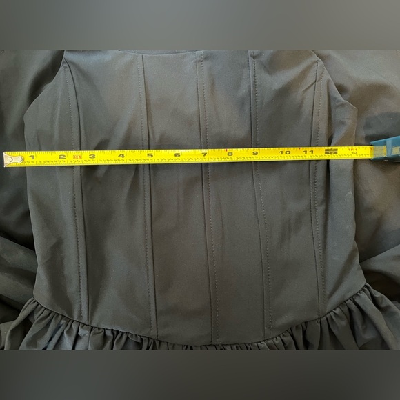 bishop + young Le Corset Black Mini Dress Size Small - Picture 2 of 5